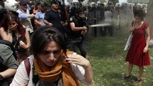 Turkish Police Fire Tear Gas As Protests Spread ITV News