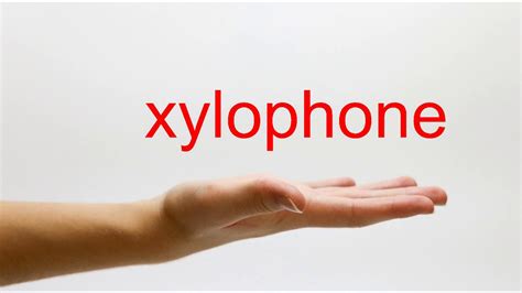 how to pronounce xylophone american english youtube