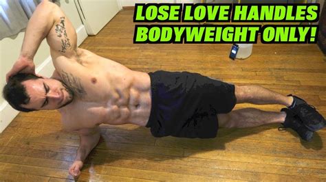 Intense 5 Minute At Home Love Handles Workout YouTube