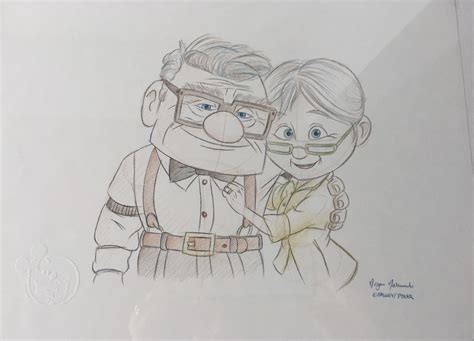 Dibujos De Up Carl Y Ellie Para Colorear