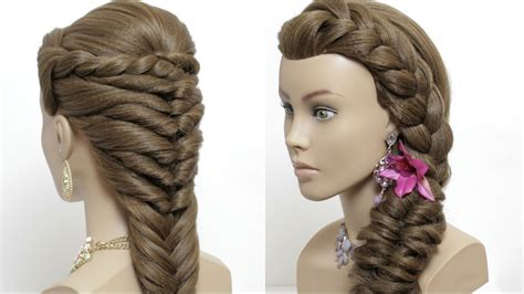 From the simple mini braid to the imaginative multiple braids. 2 easy hairstyles for long hair tutorial. Cute summer ...