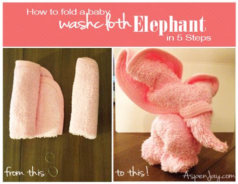 Try this organic diy baby body wash recipe that is easy to follow and create and you can use it on your child. How to fold a Washcloth Elephant - Aspen Jay