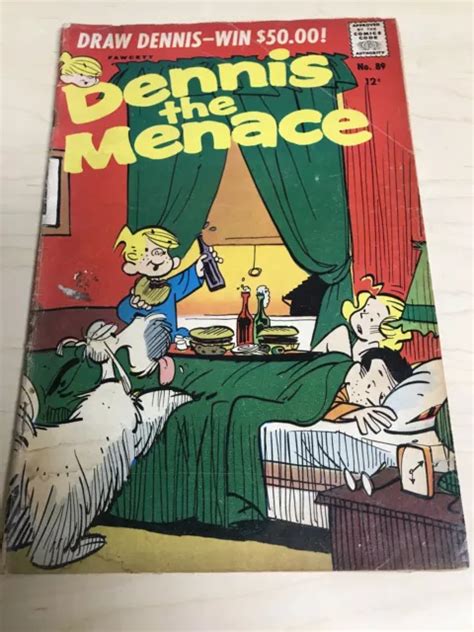Dennis The Menace 89 30 35 Fawcett Comics1966 Eur 1245 Picclick Fr
