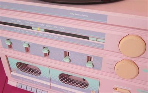 80s Sears Pastel Pink Lavender Stereo ️ Turntable Tuner Cassette Record