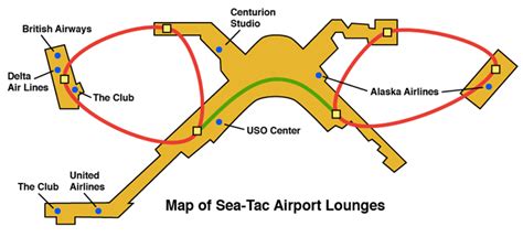 Seattle Airport Map 2021 Seattle Tacoma International Airport Airport