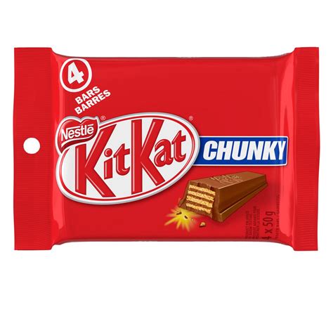 Kit Kat NestlÉ Kitkat Chunky Milk Chocolate Bar Walmart Canada
