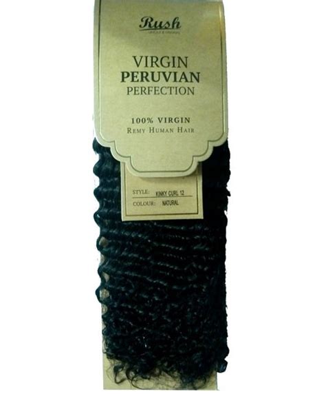 Rush Hair Extensions Virgin Peruvian Perfection Hh Kinky Curly Wvg