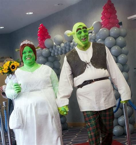 Shrek And Princess Fiona Costumes