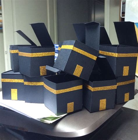 Kaaba Boxes T For Ramadan Or Eid Ramadan Kids Ramadan Crafts Eid