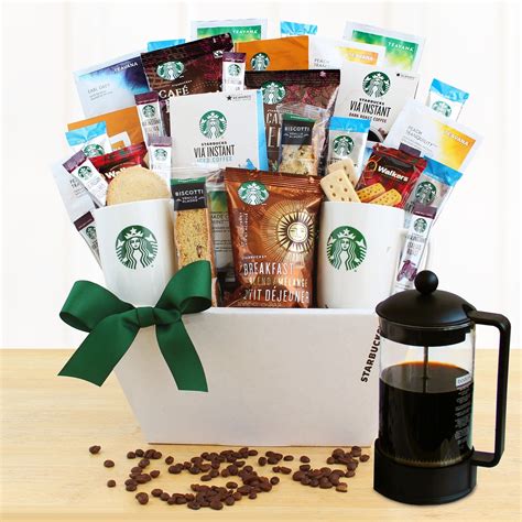 Ultimate Starbucks Coffee Lover's Gift Basket | Coffee gifts card