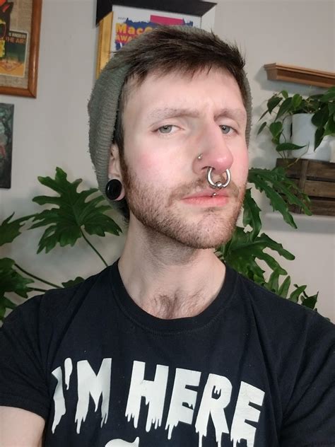 This 6g Septum Stretch Feels Like Ive Been Punched In The Nose By Mike