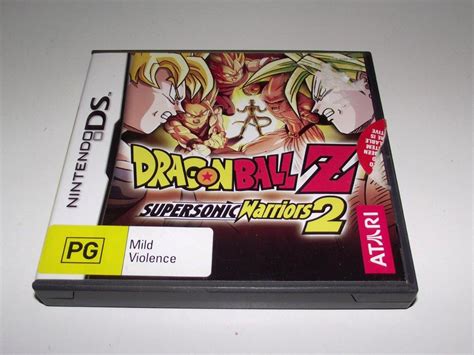 Dragon Ball Z Supersonic Warriors 2 Nintendo DS 2DS 3DS Game *No Manual