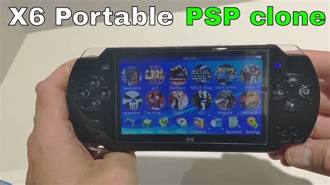 X6 Portable Game Youtube