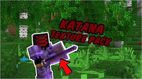 Minecrafts Best Katana Texture Pack Youtube