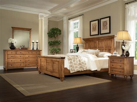 Check spelling or type a new query. Durham Furniture Hudson Falls 4-Piece Panel Bedroom Set in Aged Wheat