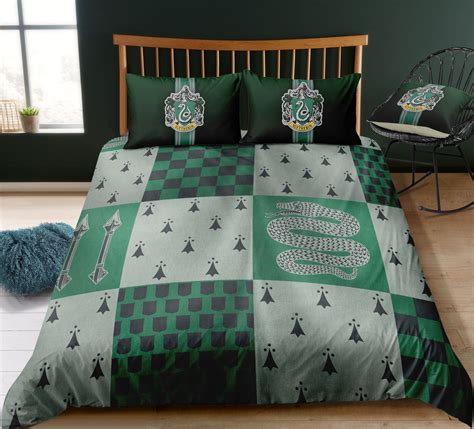Slytherin Printed Bedding Set Double Size Luxury 3d Duvet Cover Queen