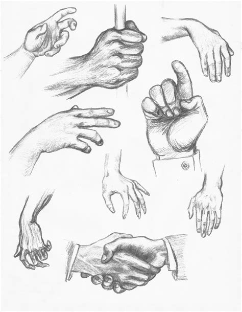 Daily Sketch Hand Study By Pixel Slinger On Deviantart