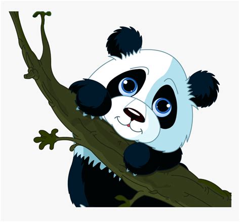 Baby Panda Bears Cartoon Transparent Background Panda Clipart Hd Png