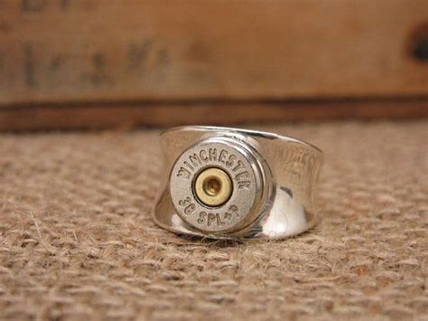 Bullet Casing Jewelry Bullet Jewelry Bullet Ring By Thekeyofa Ammo