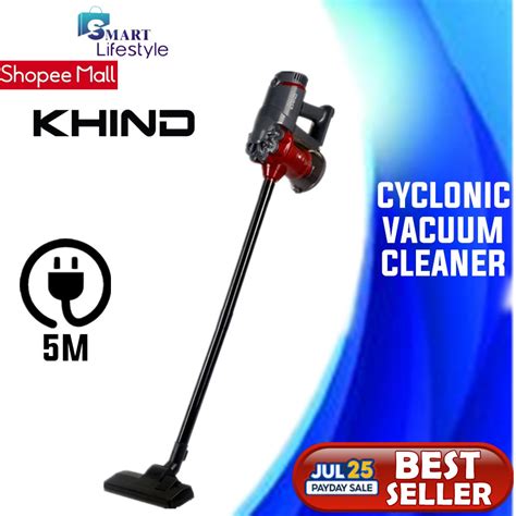 Khind Cyclonic Handheld Vacuum With Hepa Filter Vc66b Vc68p Cornell