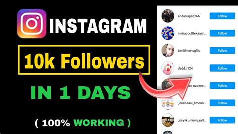 Get 10k Free Instagram Followers 100 Working Youtube