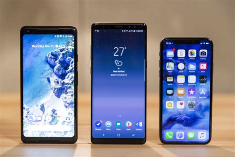 Iphone X Vs Note 8 Pixel 2 And V30 Is A Surprisingly