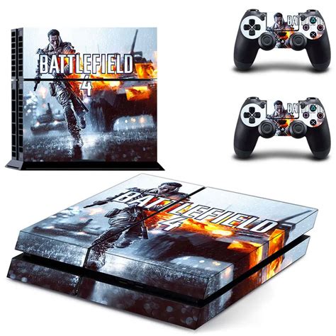 Ps4 Skins Battle Field 4 Vinyl Decal Bf4 Cover For Sony Playstation 4