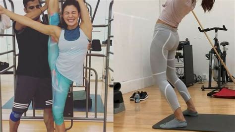 Jacqueline Fernandez Body Shape In Tight Legging Full Video