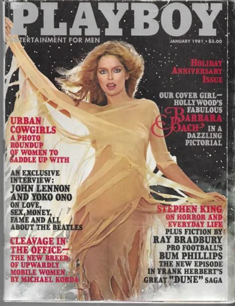 PLAYbabe MAGAZINE JANUARY Barbara Bach Honkey Tonk Angels Playmate Review PicClick