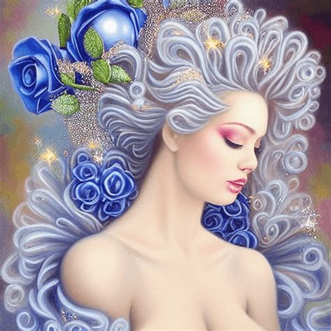 Realistic Painting Of An Exquisite Sensual Fairy Creative Fabrica