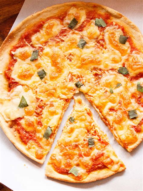 Margherita Pizza Easy Homemade Recipe Dassana S Veg Recipes