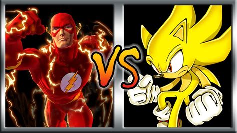 Who Would Win The Flash Vs Super Sonic Youtube