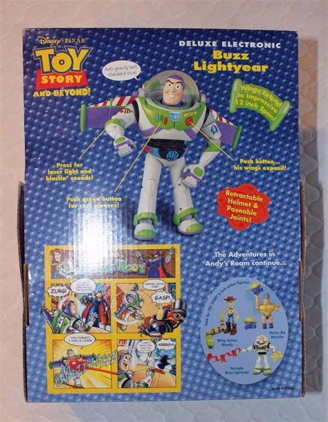Toy Story Deluxe Electronic Buzz Lightyear Talking Action Figure