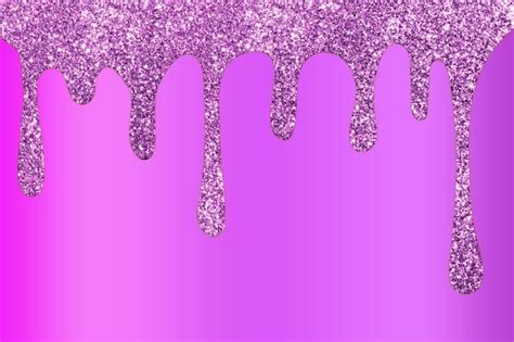 Premium Photo Purple Dripping Glitter Background Dripping Glitter