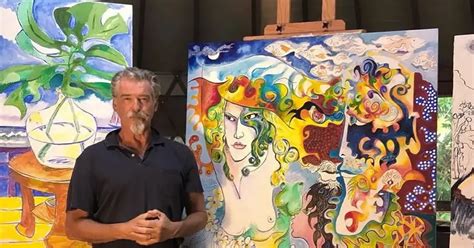 Pierce Brosnan cumple 70 años convertido en pintor de éxito