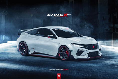 Potential 2016 Honda Civic Coupe Type R Rendered