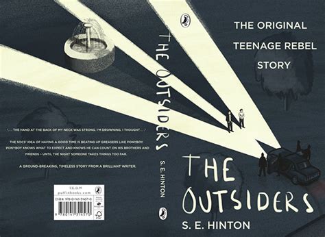 The Outsiders Book Cover Design On Behance