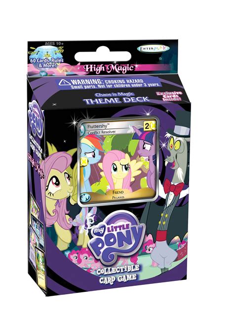Mlp Ccg High Magic Chaos Is Magic Theme Deck Fluttershy Pack Breakers