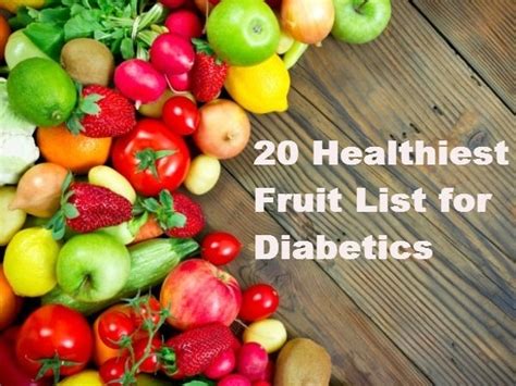 20 Healthiest Fruit List For Diabetics Healthy Living