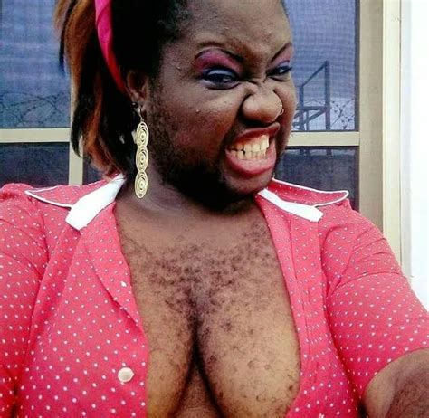 Nigeria S Hairiest Woman Queen Okafor Shares Interesting New Selfies