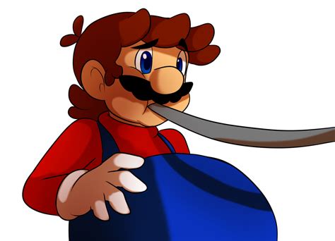 Inflating Mario By Baconbloodfire On Deviantart