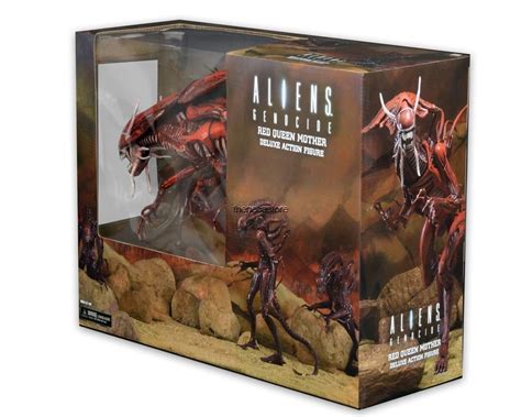 neca aliens genocide red queen shipping and on ebay now the toyark news