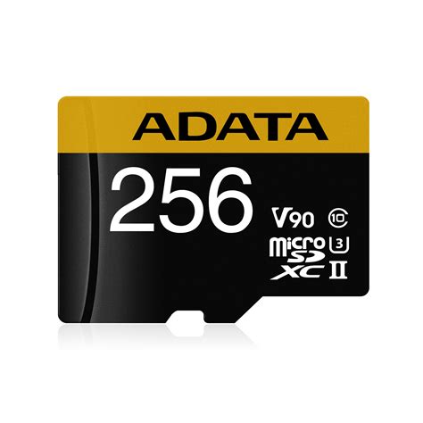 They also have a slightly slower v60 version. 256GB ADATA Premier ONE MicroSDXC UHS-II U3 Class10 V90 275MB/s Memory Card - Walmart.com ...