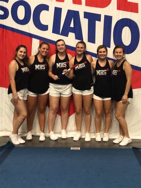 Cheer Team At Nca Camp Mena High School