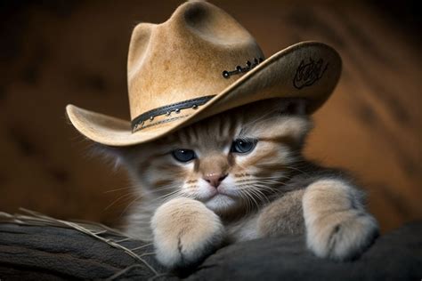 Cats In Cowboy Hats 1 By Liminalmessiah On Deviantart