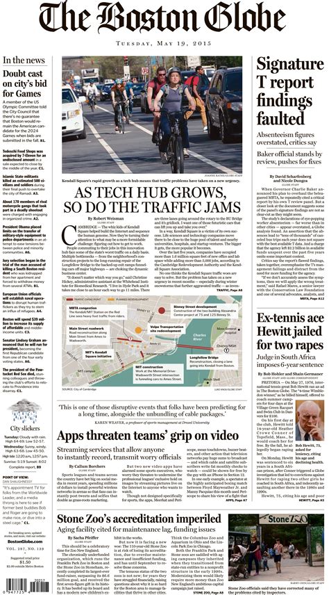 the boston globe boston globe newspaper design newspaper layout