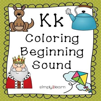 Unknown 26 june 2019 at 17:12. Phonics Letter Kk Coloring Beginning Sound by simply2learn ...