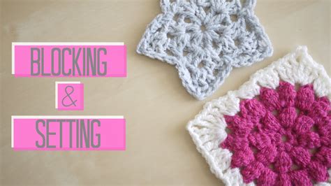 Crochet Basics Blocking And Setting Bella Coco Youtube