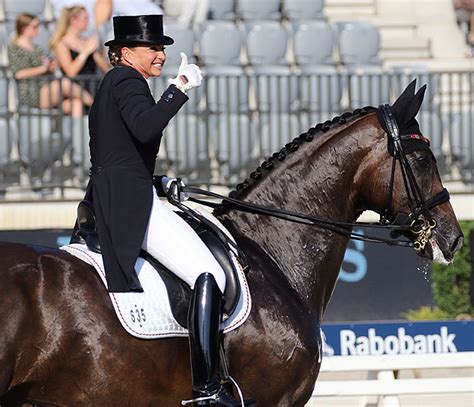 On 7 august 2012 schneider was a member of the team which won the silver medal in the team dressage event. European Championships at Rotterdam in Photos - Dressage-News