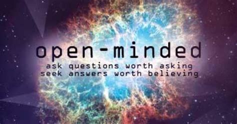 How do you define being open-minded? - GirlsAskGuys